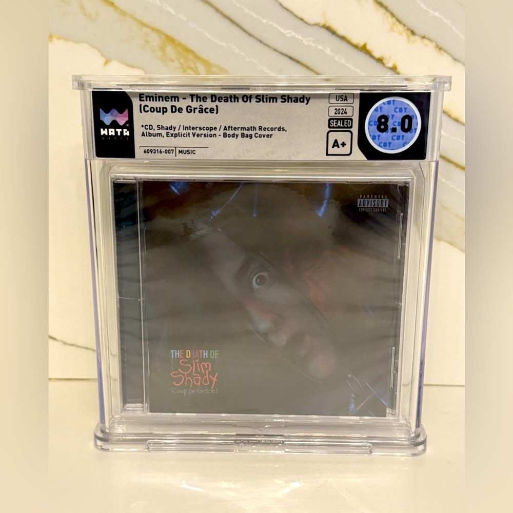 Eminem The Death Of Slim Shady (Coup De Grace) Explicit CD Sealed Wata 8.0 A+